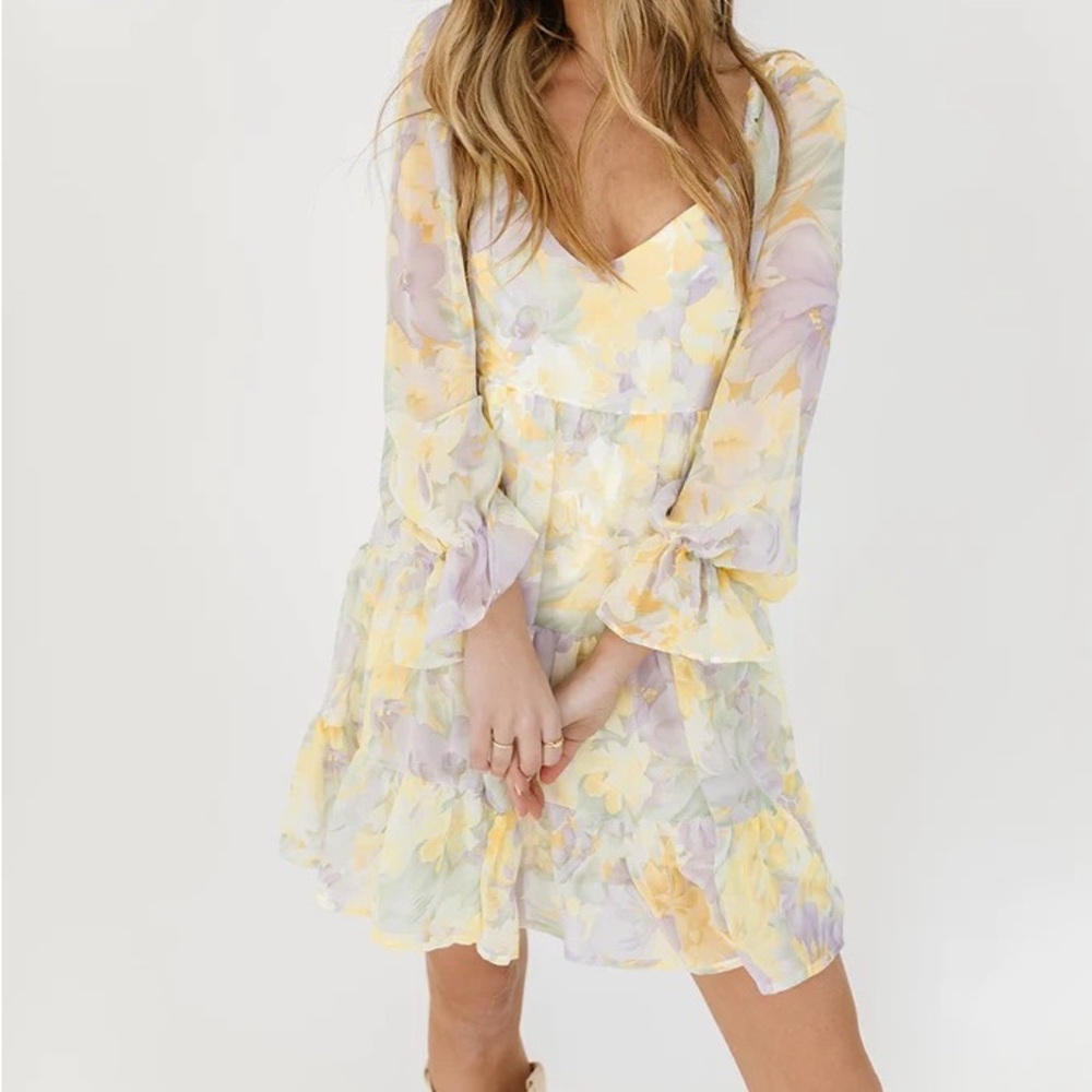 Shop Zoco Floral Dress. Size M. Never Worn